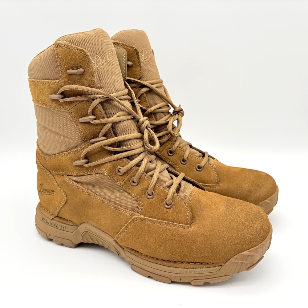 Danner Incursion 8" Hot Weather Hiking Tactical Boots Mens 11.5D Coyote Suede
